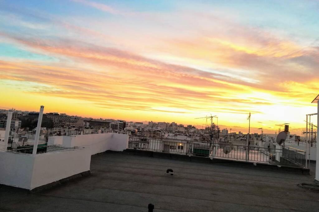 Rooftop Studio, Acropolis View! Athene Buitenkant foto