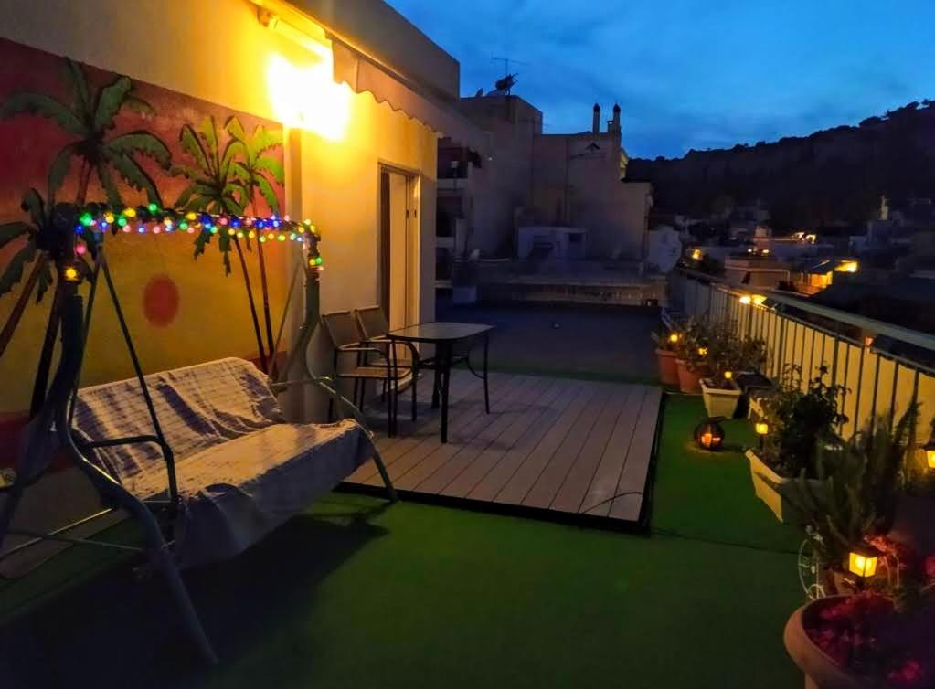 Rooftop Studio, Acropolis View! Athene Buitenkant foto
